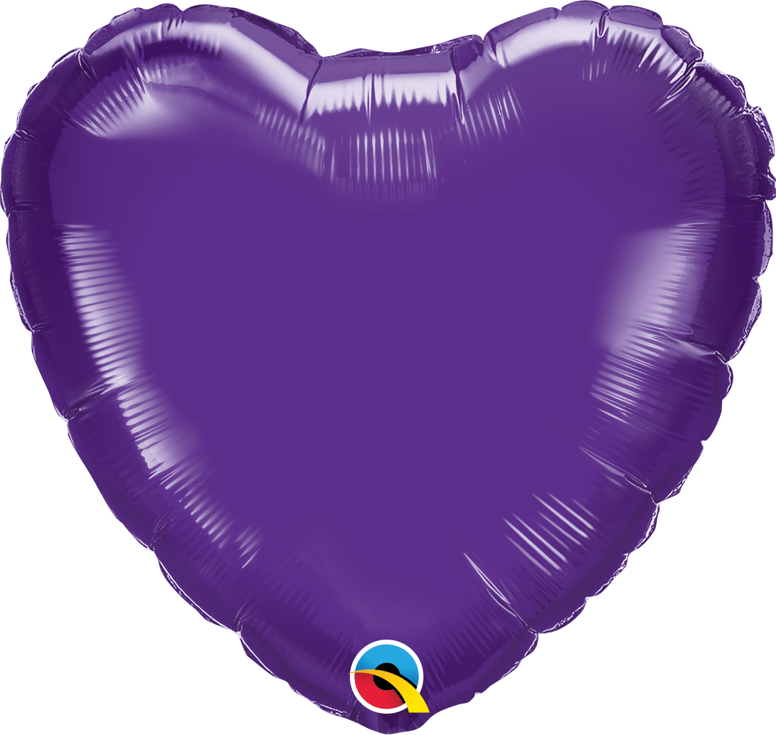 18" Qualatex Heart Foil Balloon | 1 Count
