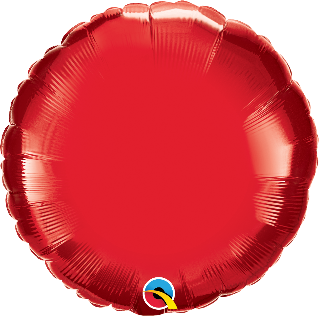18" Round Foil Airfill Balloon | Buy 5 Or More, Save 20%