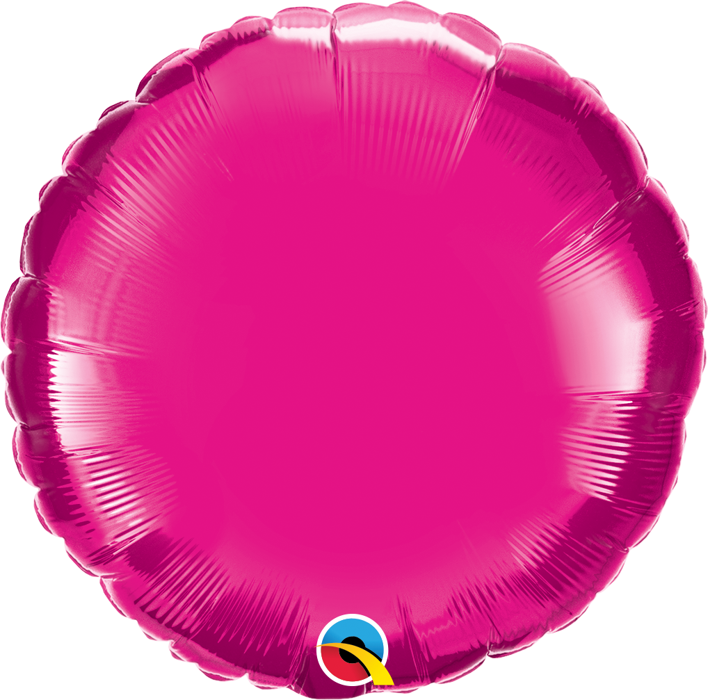 18" Round Foil Airfill Balloon | Buy 5 Or More, Save 20%