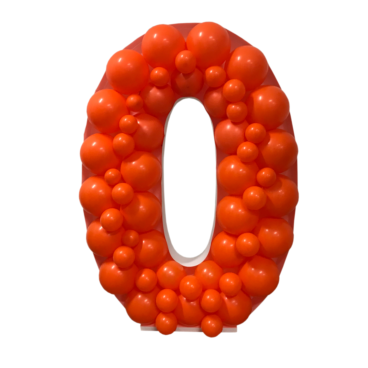 47" DIY Mosaic Number Balloon Frame (Balloons Not Included)