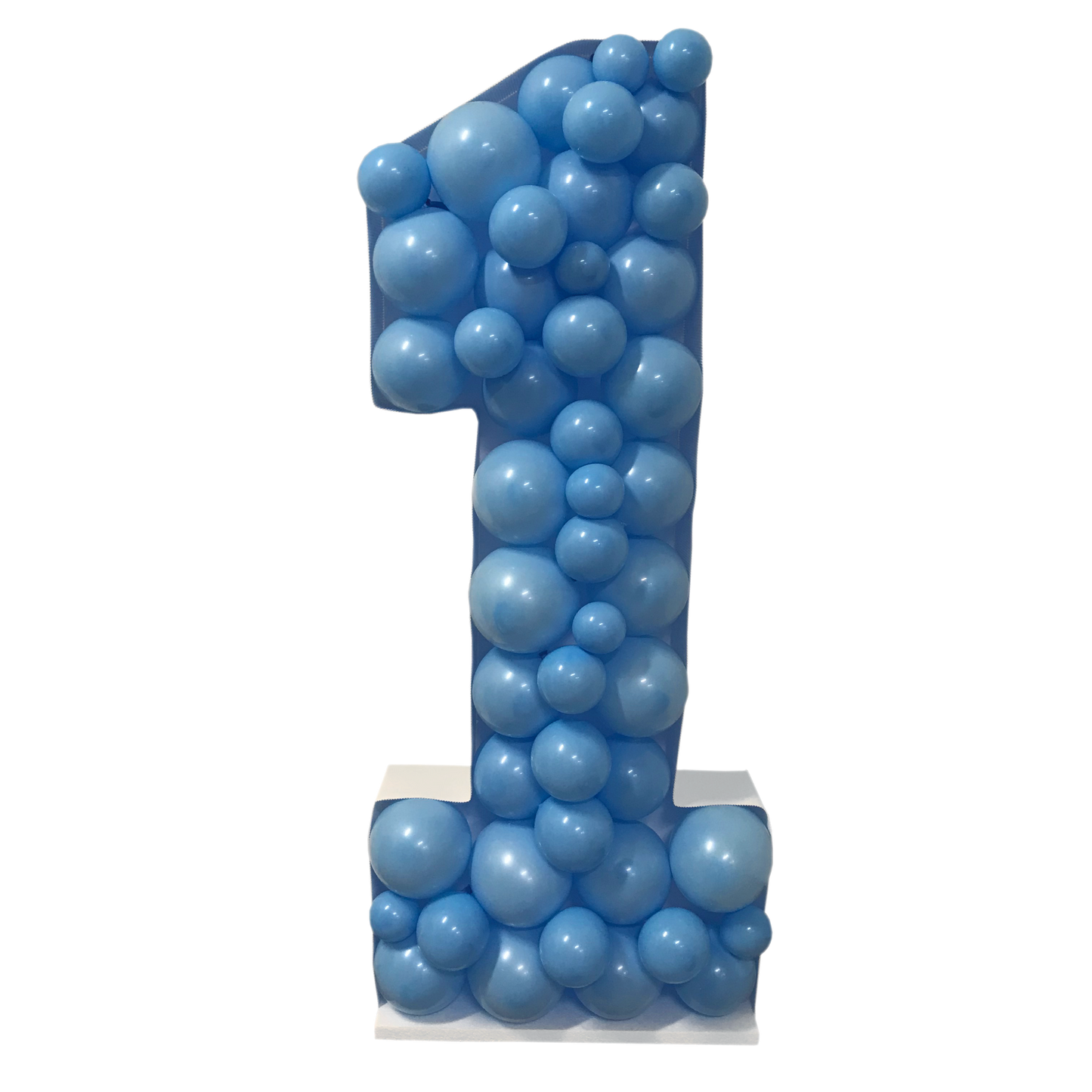 47" DIY Mosaic Number Balloon Frame (Balloons Not Included)