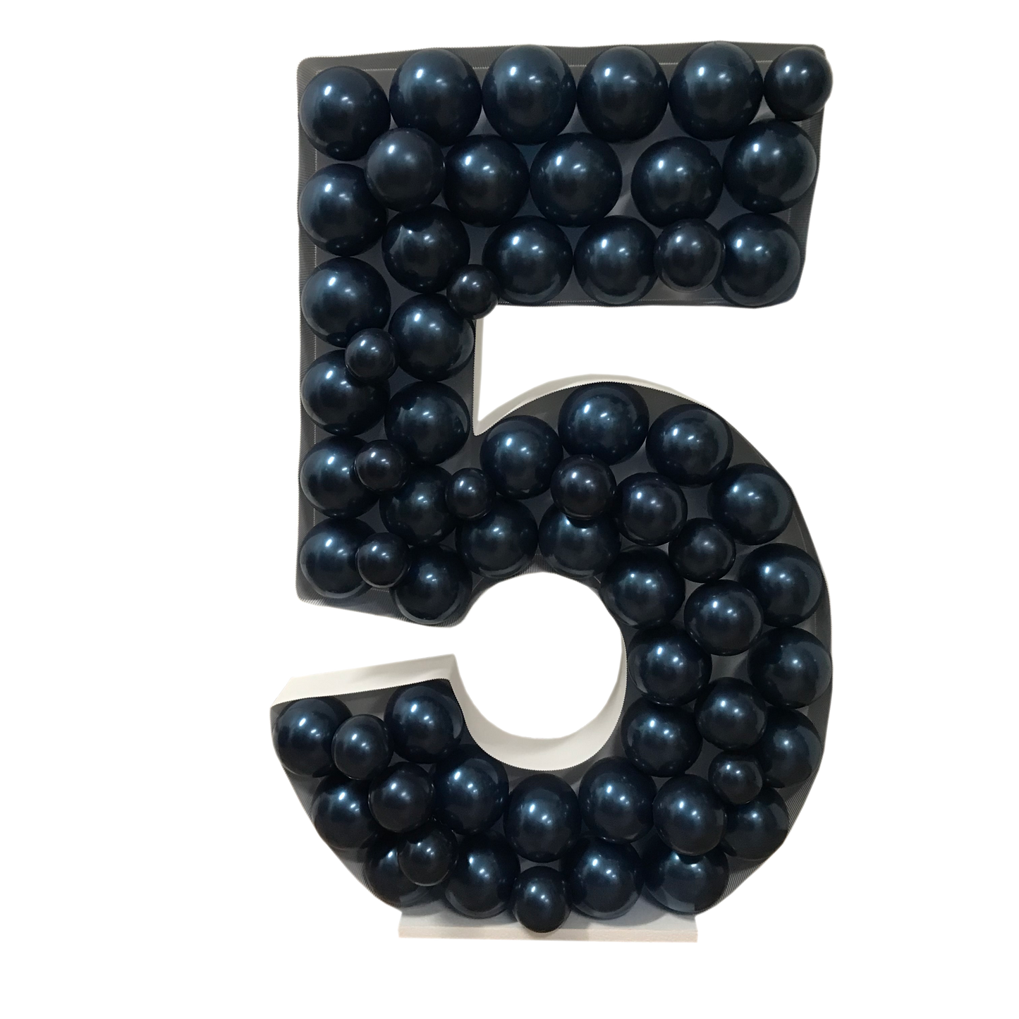 47" DIY Mosaic Number Balloon Frame (Balloons Not Included)