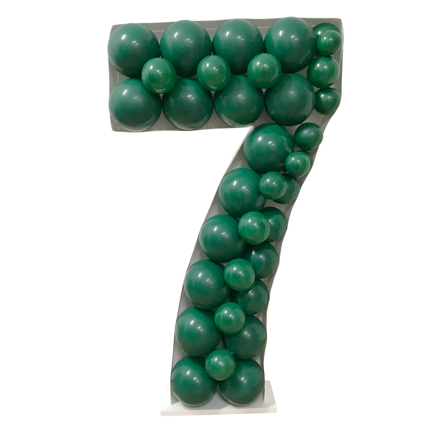 47" DIY Mosaic Number Balloon Frame (Balloons Not Included)