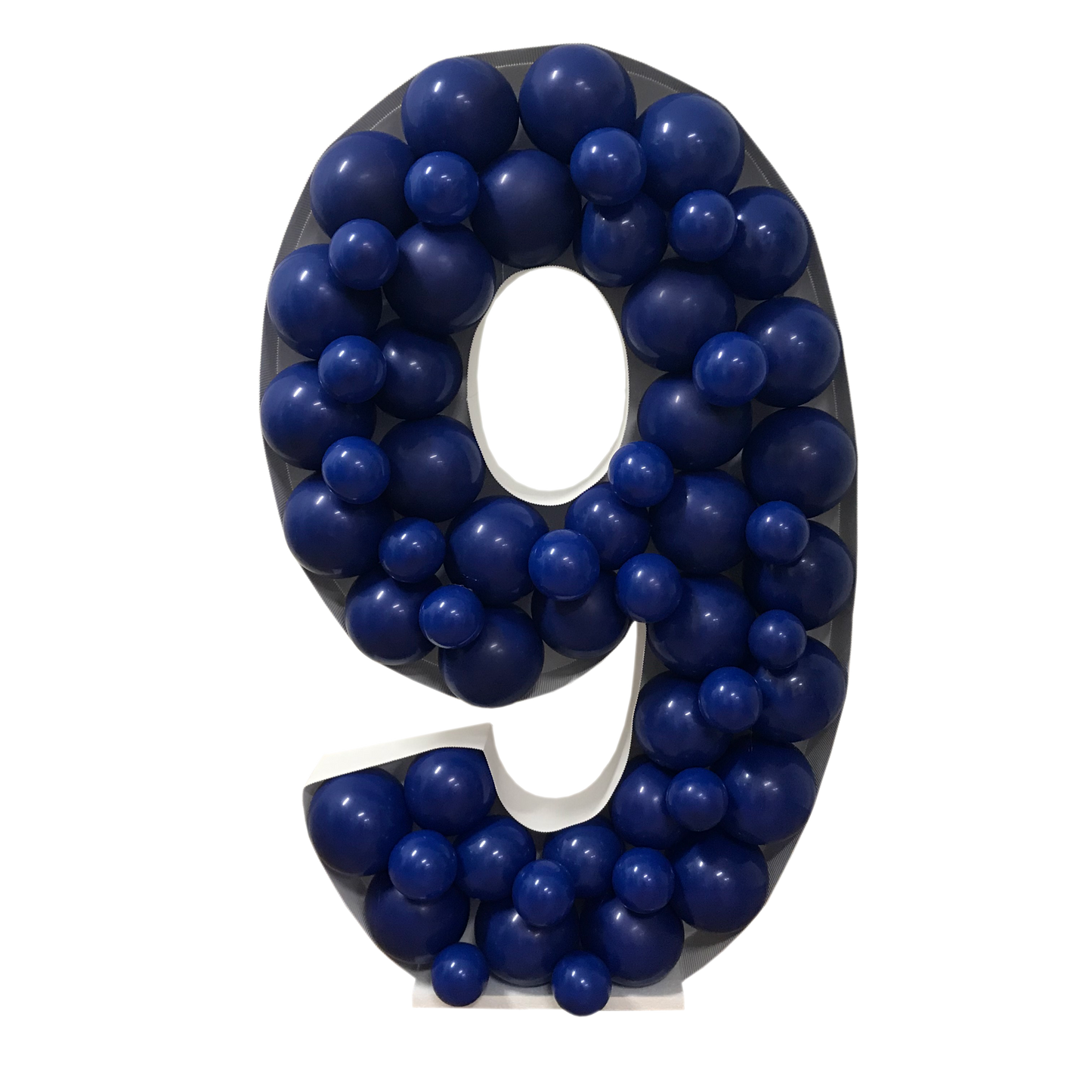 47" DIY Mosaic Number Balloon Frame (Balloons Not Included)
