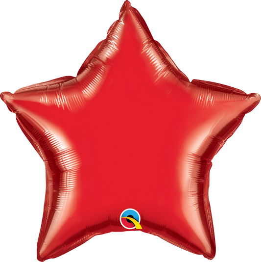 4" Qualatex Star Airfill Foil Balloon | Buy 5 Or More Save 20%