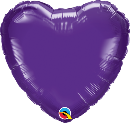 18" Qualatex Heart Foil Balloon | 1 Count