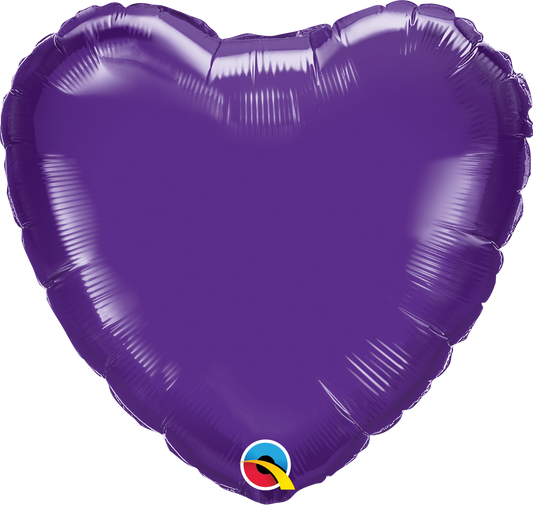 18" Qualatex Heart Foil Balloon | 1 Count