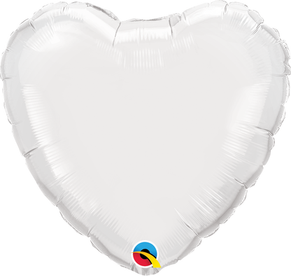 18" Qualatex Heart Foil Balloon | 1 Count