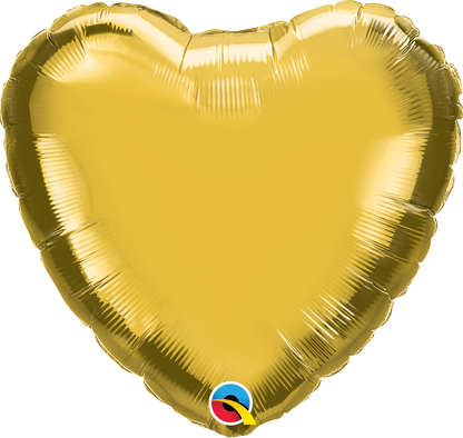 4"  Heart Foil Airfill Balloon | Buy 5 Or More Save 20%