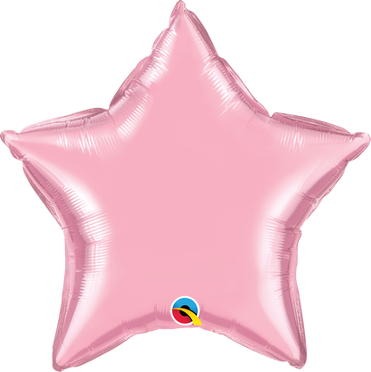 9" Qualatex Star Airfill Foil Balloon | Buy 5 Or More Save 20%