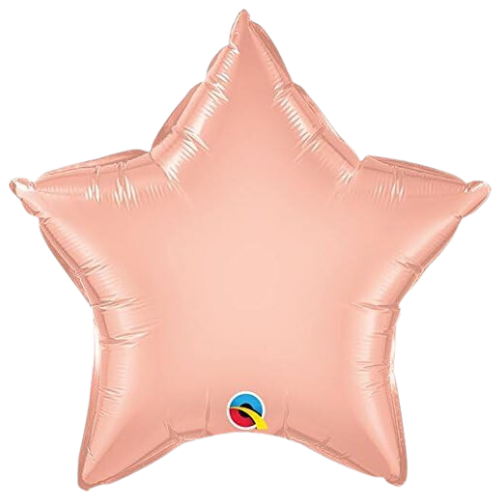 9" Qualatex Star Airfill Foil Balloon | Buy 5 Or More Save 20%