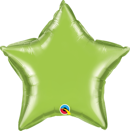 9" Qualatex Star Airfill Foil Balloon | Buy 5 Or More Save 20%
