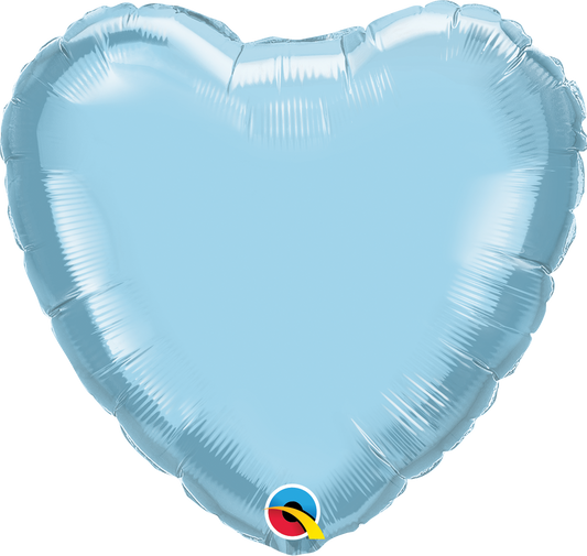 4" Qualatex Heart Foil Airfill Balloon | Buy 5 Or More Save 20%