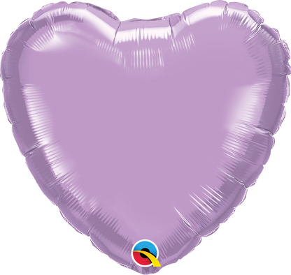 4"  Heart Foil Airfill Balloon | Buy 5 Or More Save 20%