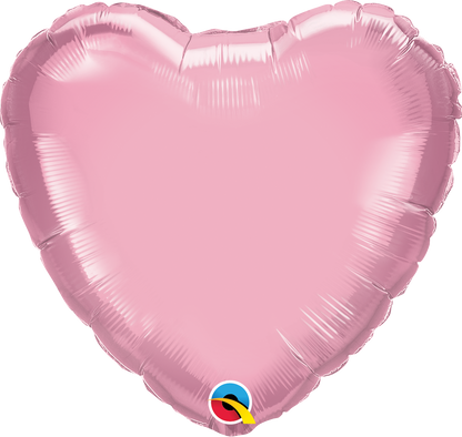 4"  Heart Foil Airfill Balloon | Buy 5 Or More Save 20%