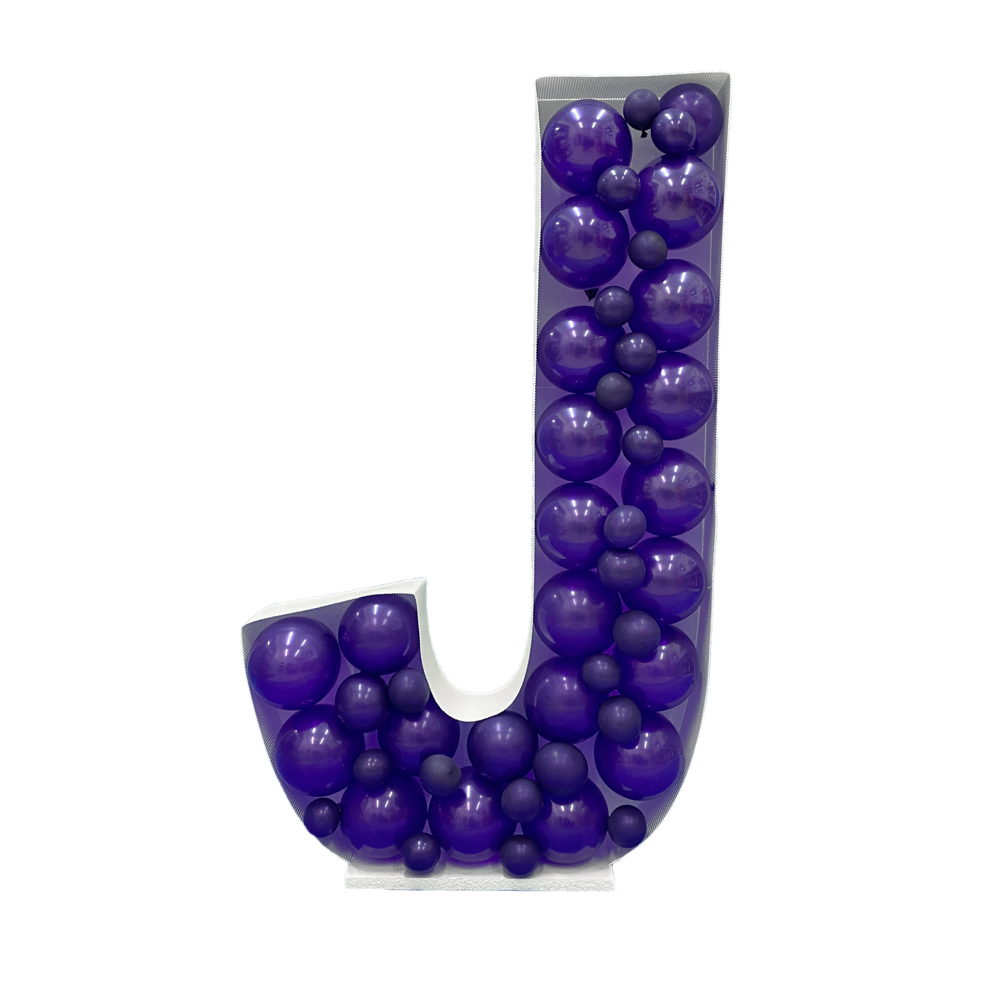 39" DIY Mosaic Letter Frame | Balloons Not Included
