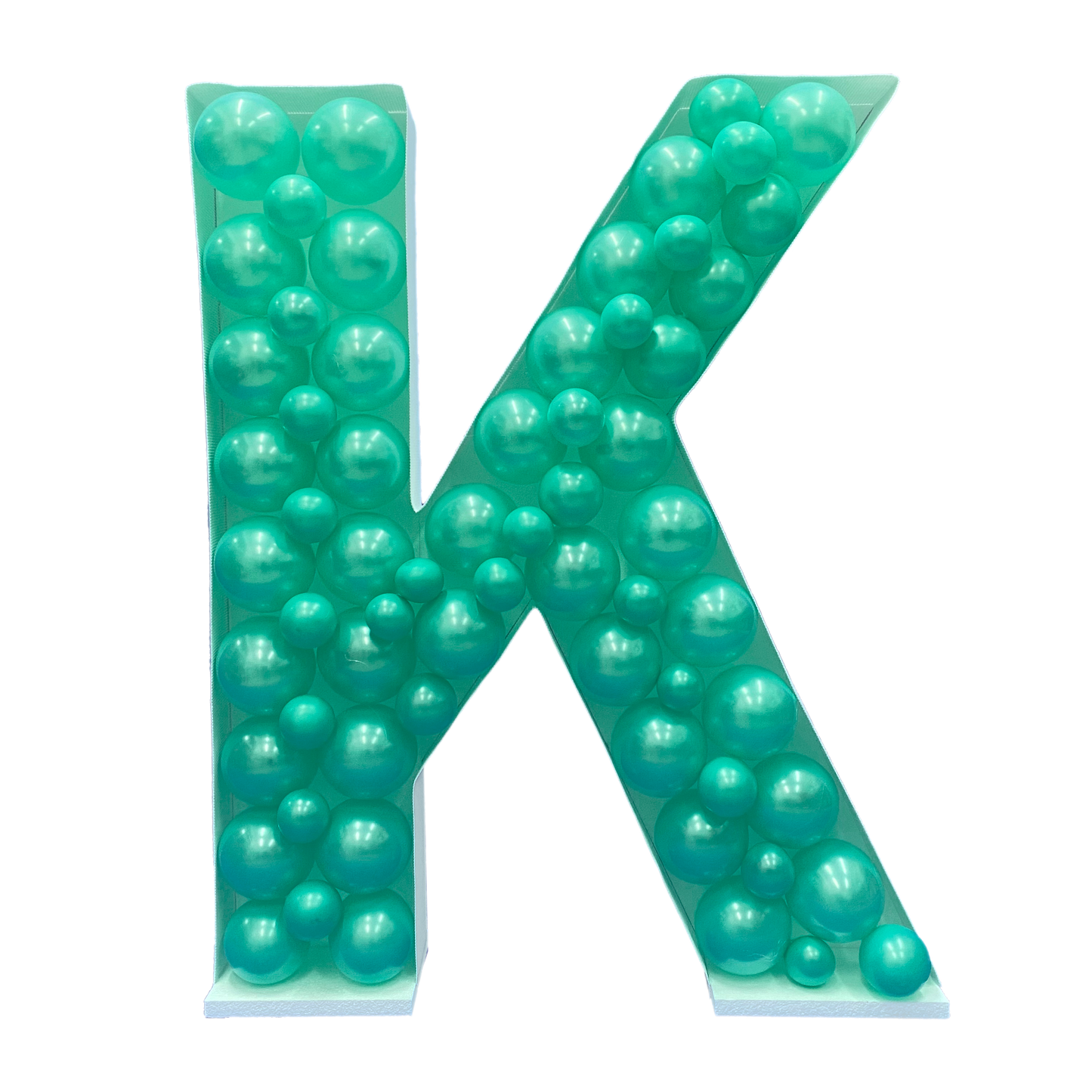 39" DIY Mosaic Letter Frame | Balloons Not Included