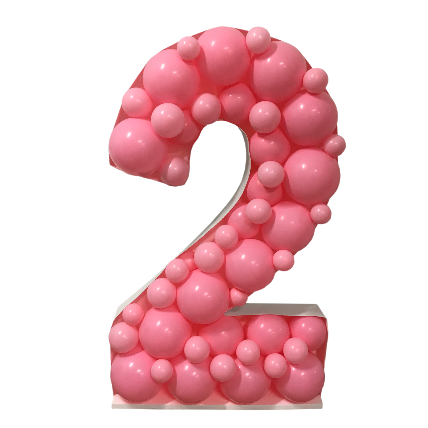 47" DIY Mosaic Number Balloon Frame (Balloons Not Included)