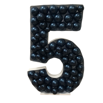 47" DIY Mosaic Number Balloon Frame (Balloons Not Included)